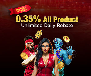 0.35% Unlimited Daily Rebate + up to 2% more for VIP players